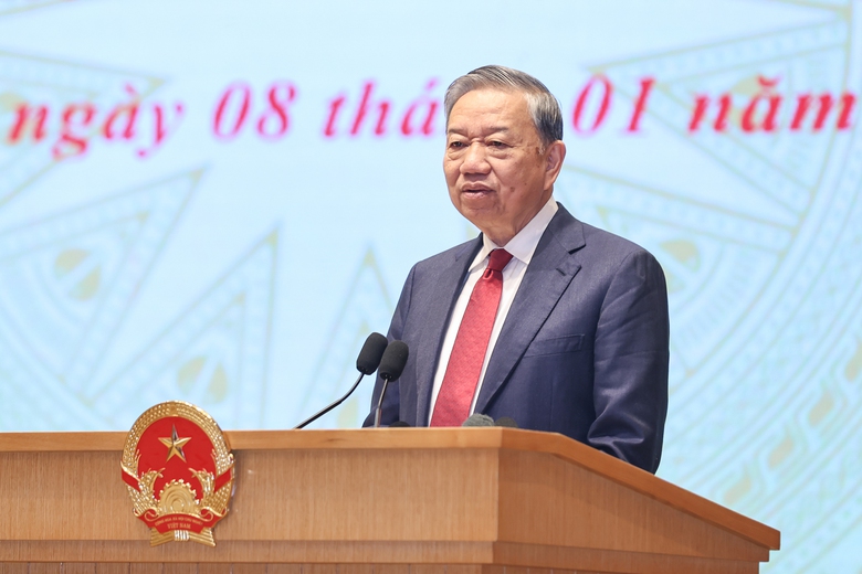 Tổng B&iacute; thư: Th&aacute;o gỡ điểm nghẽn thể chế, chuyển tư duy từ quản l&yacute; sang kiến tạo ph&aacute;t triển- Ảnh 1.