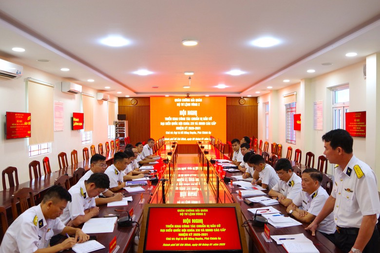 V&ugrave;ng 2 Hải qu&acirc;n sẵn s&agrave;ng cho bầu cử tr&ecirc;n c&aacute;c t&agrave;u trực, nh&agrave; gi&agrave;n v&agrave; v&ugrave;ng biển quản l&yacute;- Ảnh 3.