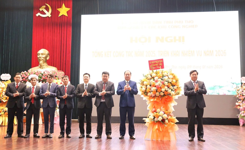 Ban Quản l&yacute; c&aacute;c Khu c&ocirc;ng nghiệp Ph&uacute; Thọ tập trung thu h&uacute;t 1,49 tỷ USD vốn FDI năm 2026- Ảnh 2.