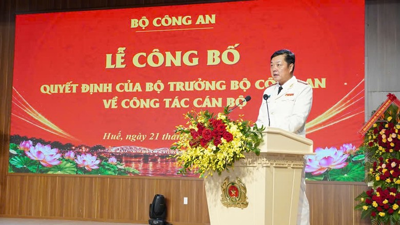 Giám đốc Công an TP Huế công bố số điện thoại đường dây nóng- Ảnh 1.