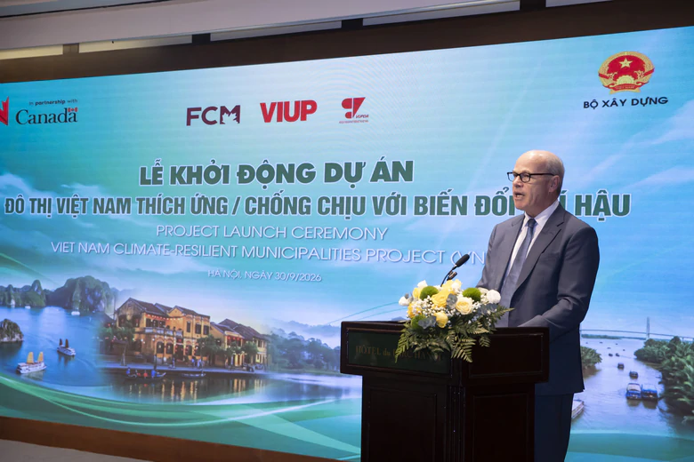 Khởi động dự án “Đô thị Việt Nam thích ứng, chống chịu với biến đổi khí hậu”- Ảnh 2.