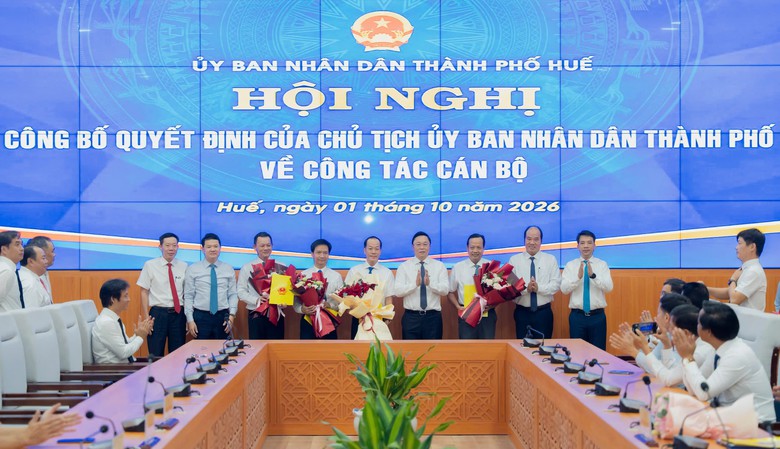 Huế: Điều động, bổ nhiệm lãnh đạo sở, ban quản lý dự án- Ảnh 2.