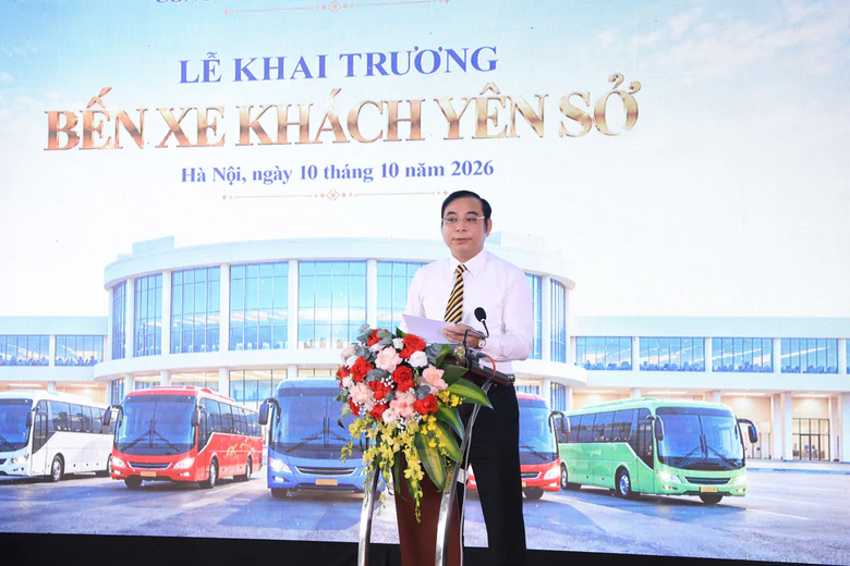 Hà Nội: Chính thức khai trương Bến xe Yên Sở, tăng kết nối vận tải liên tỉnh- Ảnh 2.