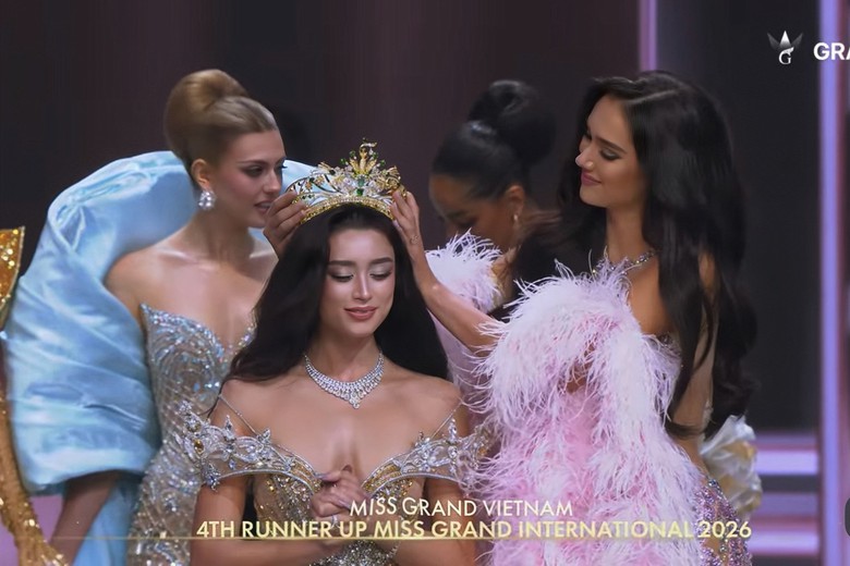 Emoura Phạm đăng quang Á hậu 4 Miss Grand International 2026 - Ảnh 1.