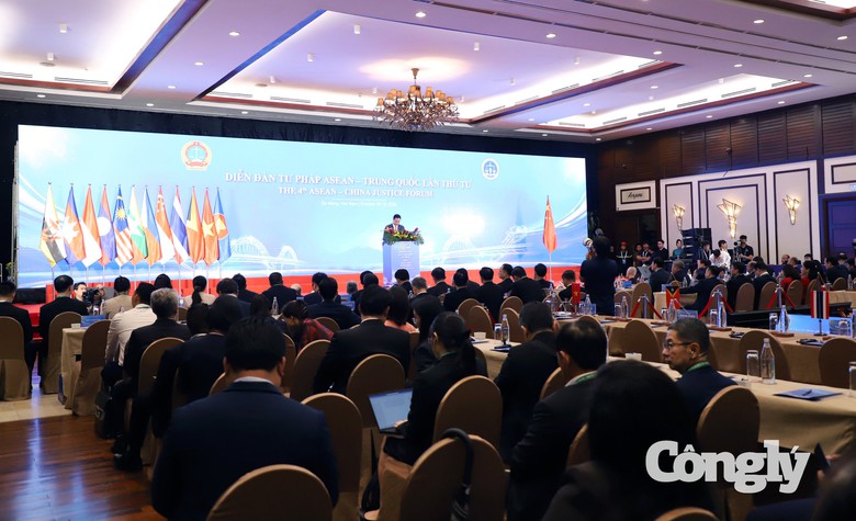 Diễn đàn Tư pháp ASEAN - Trung Quốc: Tăng cường hợp tác, hướng tới nền tư pháp hiện đại- Ảnh 7.