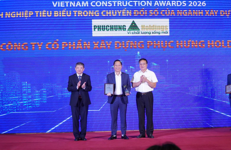 Phục Hưng Holdings được vinh danh tại Vietnam Construction Awards 2026- Ảnh 1.