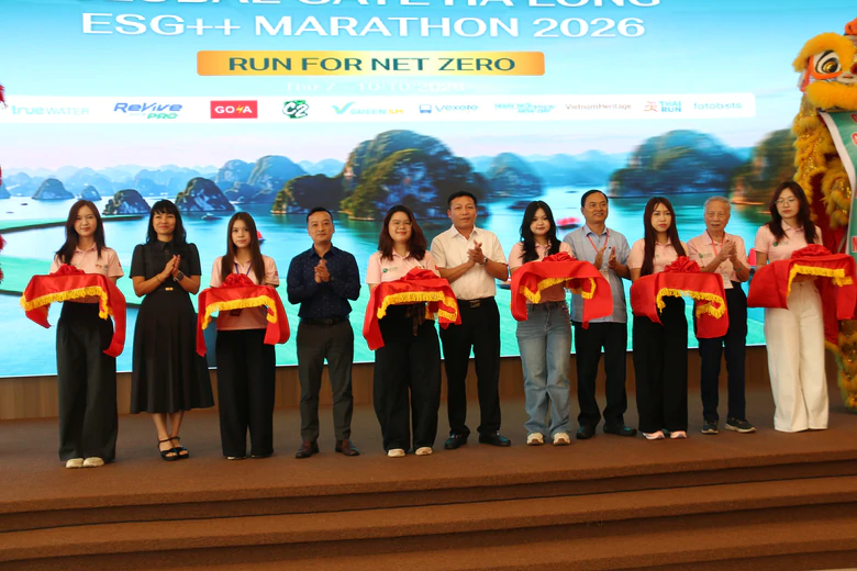 15.000 vận động viên chạy giữa kỳ quan Hạ Long, hướng tới kỷ lục Việt Nam vì “Net Zero”- Ảnh 2.