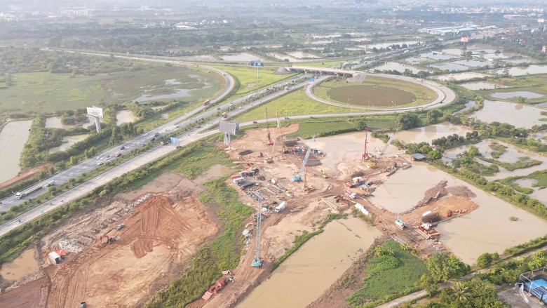 Dự án đường kết nối sân bay Gia Bình đang bị chậm tiến độ - Ảnh 1.