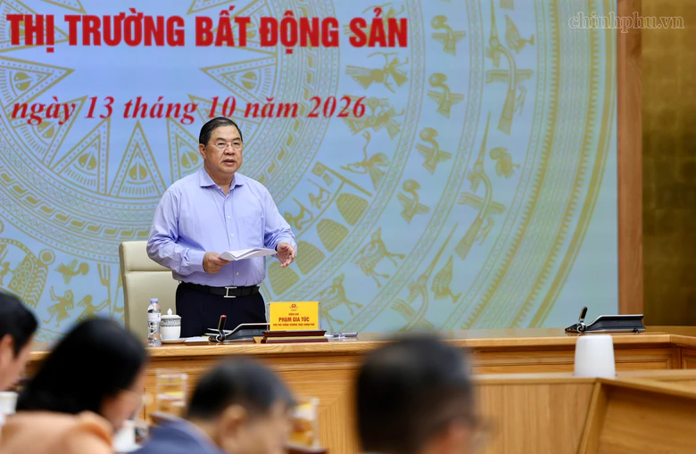 Phiên họp Ban Chỉ đạo Trung ương về chính sách nhà ở và thị trường bất động sản- Ảnh 1.