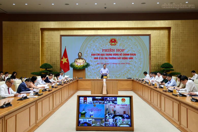Phiên họp Ban Chỉ đạo Trung ương về chính sách nhà ở và thị trường bất động sản- Ảnh 2.