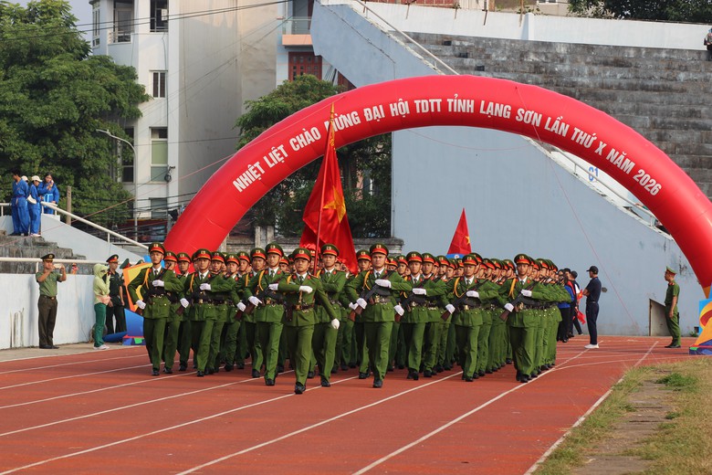 Hơn 6.000 người tham gia khai mạc Đại hội thể dục thể thao tỉnh Lạng Sơn- Ảnh 3.