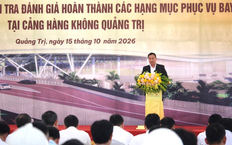 Thực hiện thành công bay kiểm tra chướng ngại vật đường cất hạ cánh sân bay Quảng Trị- Ảnh 6.