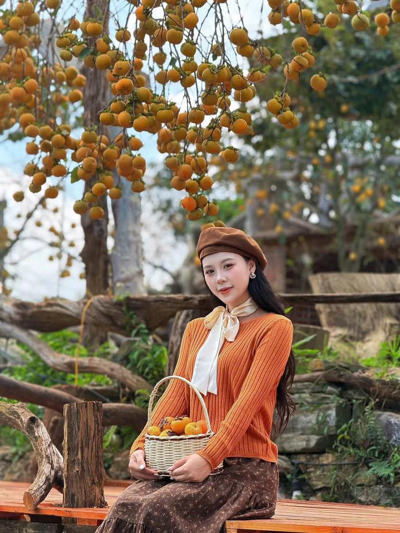 Du khách mê mẩn ở vườn hồng trĩu quả trên cao nguyên Mộc Châu - Ảnh 8.