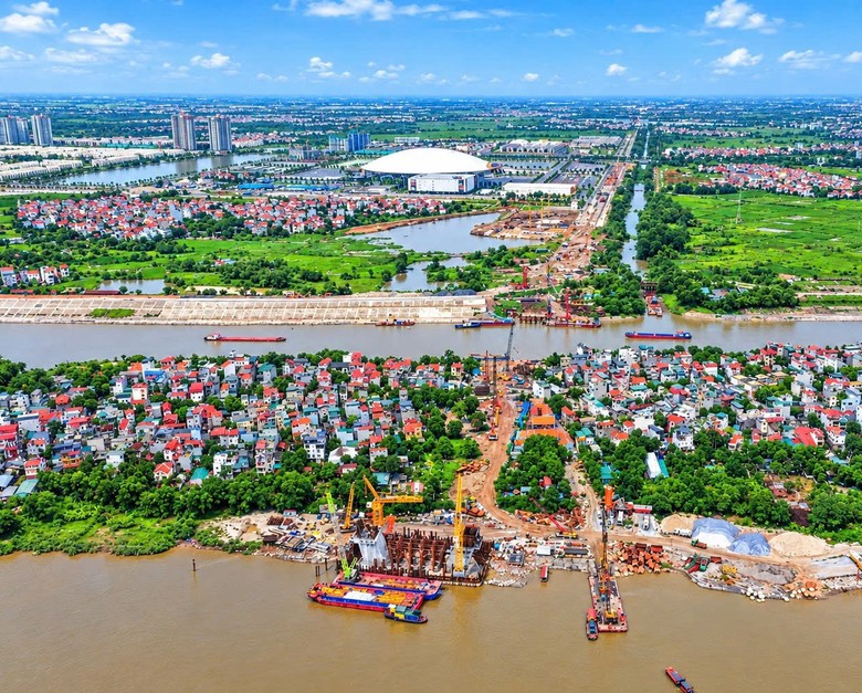 Hà Nội điều chỉnh giao thông phục vụ thi công cầu Tứ Liên từ ngày 21/10 - Ảnh 1.