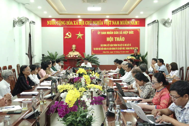 Đà Nẵng: Xác minh thông tin nhiều liệt sĩ được chôn cất tại sân Đảng ủy xã Hiệp Đức- Ảnh 1.