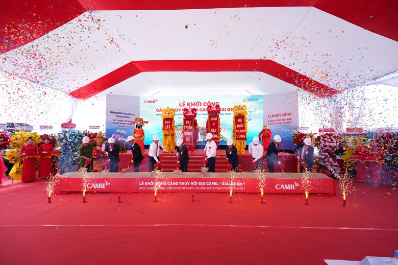 Khởi công cảng thủy nội địa Camil giai đoạn 1- Ảnh 2.