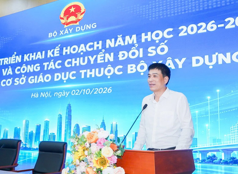 Các cơ sở giáo dục thuộc Bộ Xây dựng đẩy mạnh chuyển đổi số gắn đào tạo với thực tiễn- Ảnh 1.