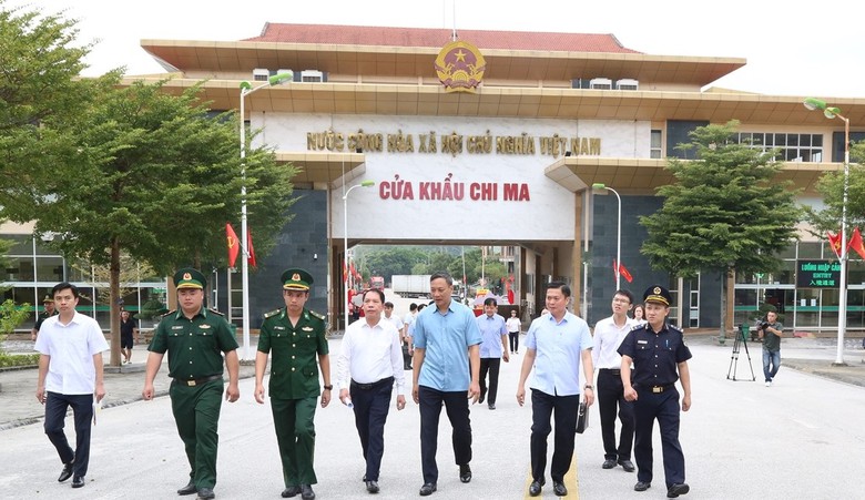 Xây dựng cửa khẩu Chi Ma thông minh, hiện đại- Ảnh 1.