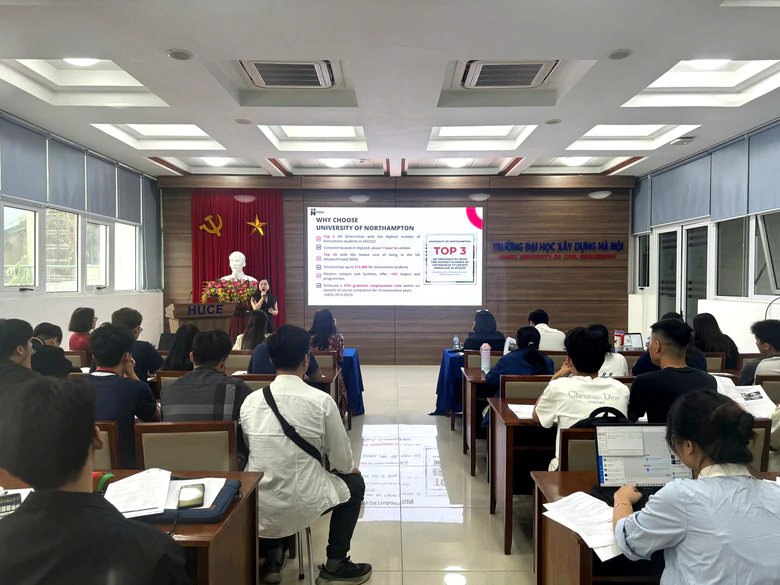 Kết nối chương trình đào tạo quốc tế, mở rộng cơ hội cho sinh viên Đại học Xây dựng Hà Nội- Ảnh 1.