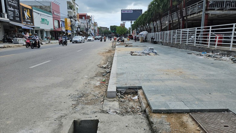 Hình hài tuyến đường 541 tỷ đồng sau 7 tháng thi công- Ảnh 11.