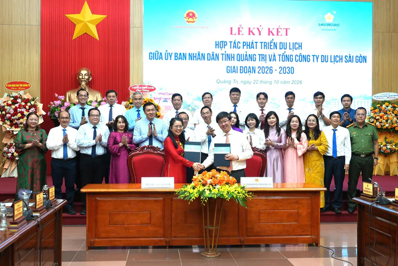 Quảng Trị bắt tay "ông lớn" Saigontourist, chuẩn bị cho Năm du lịch quốc gia 2027- Ảnh 1.