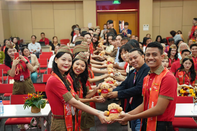 Học viện Hàng không Victoria ghi dấu cột mốc trưởng thành của các tân tiếp viên hàng không- Ảnh 9.