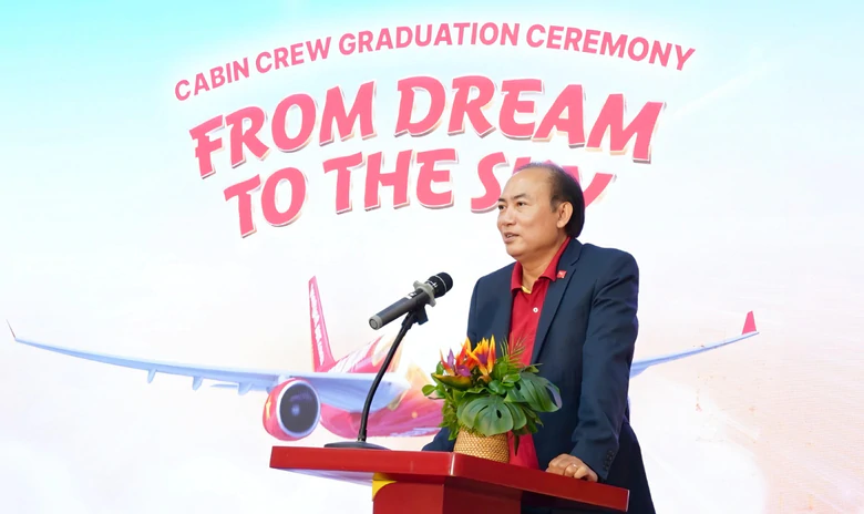 Học viện Hàng không Victoria ghi dấu cột mốc trưởng thành của các tân tiếp viên hàng không- Ảnh 2.