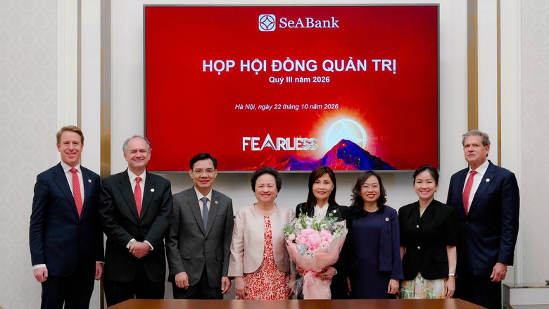 Bà Trần Thị Thanh Thủy được bầu làm Chủ tịch HĐQT SeABank - Ảnh 1.