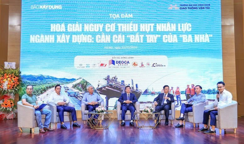 Ngành Xây dựng - Giao thông cần chiến lược nhân lực dài hạn - Ảnh 1.