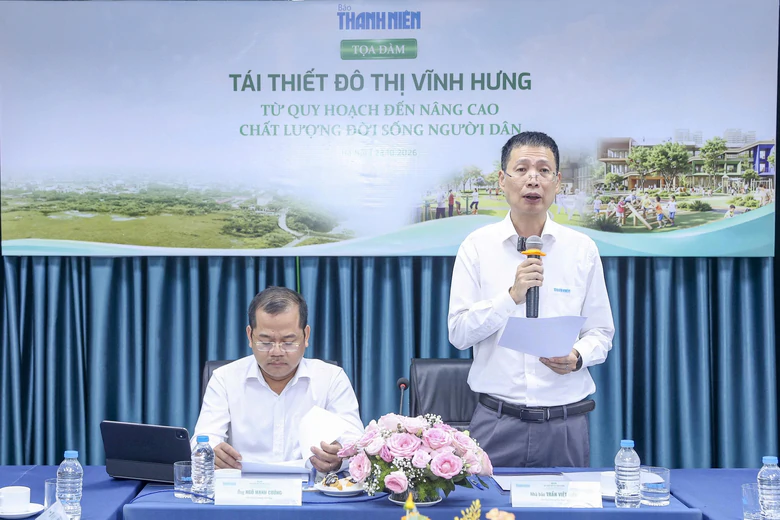 Tái thiết đô thị Vĩnh Hưng: Gỡ điểm nghẽn hạ tầng, bảo đảm sinh kế người dân- Ảnh 1.