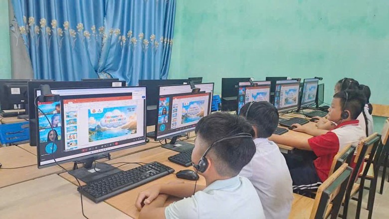 Học sinh đặc khu Cô Tô hào hứng tham gia dự án "Tiếng Anh cho em" - Ảnh 6.