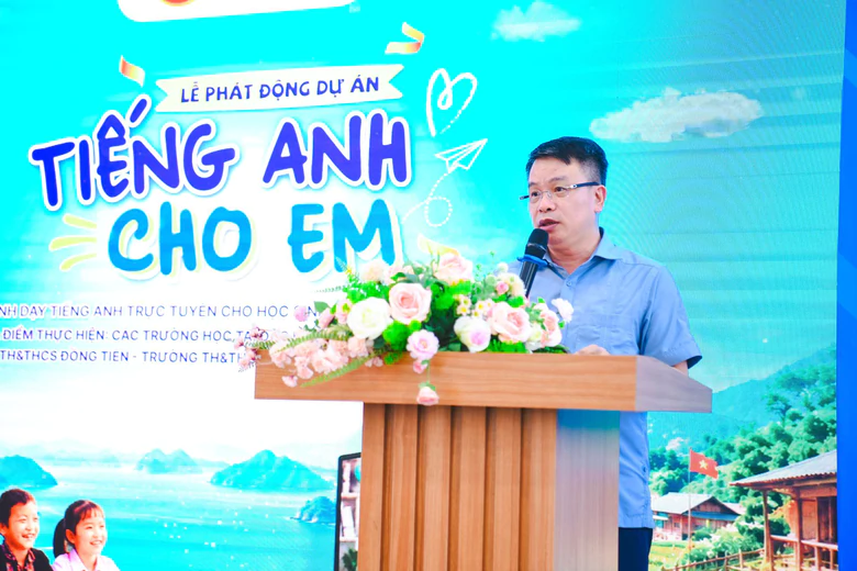 Học sinh đặc khu Cô Tô hào hứng tham gia dự án "Tiếng Anh cho em" - Ảnh 3.
