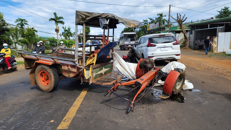 Đắk Lắk: Cảnh báo tai nạn giao thông liên quan đến xe công nông- Ảnh 1.