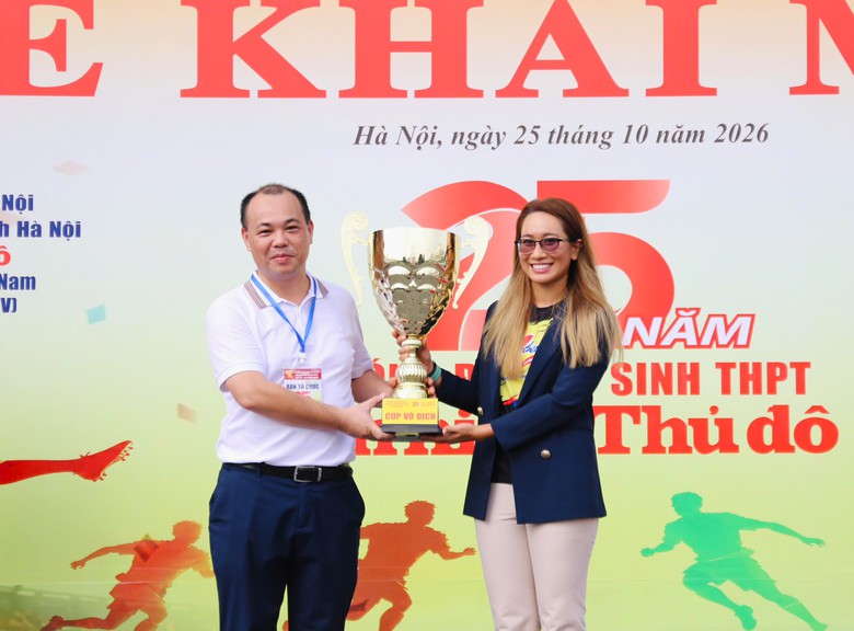 Khai mạc Giải bóng đá học sinh THPT Hà Nội với kỷ lục 130 đội bóng tham dự- Ảnh 8.