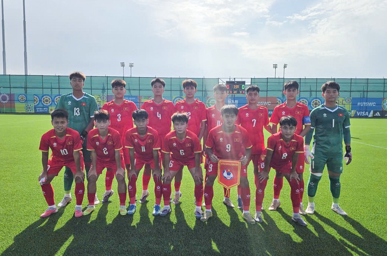 U15 Việt Nam thắng đậm tại World Cup 2026- Ảnh 1.