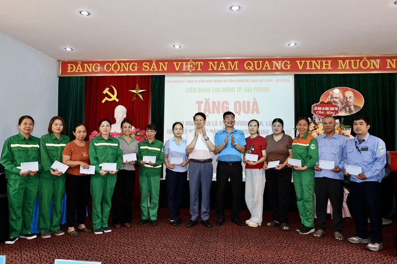 Công ty Môi trường đô thị Hải Phòng ra mắt mô hình Công đoàn cơ sở xã hội chủ nghĩa - Ảnh 2.
