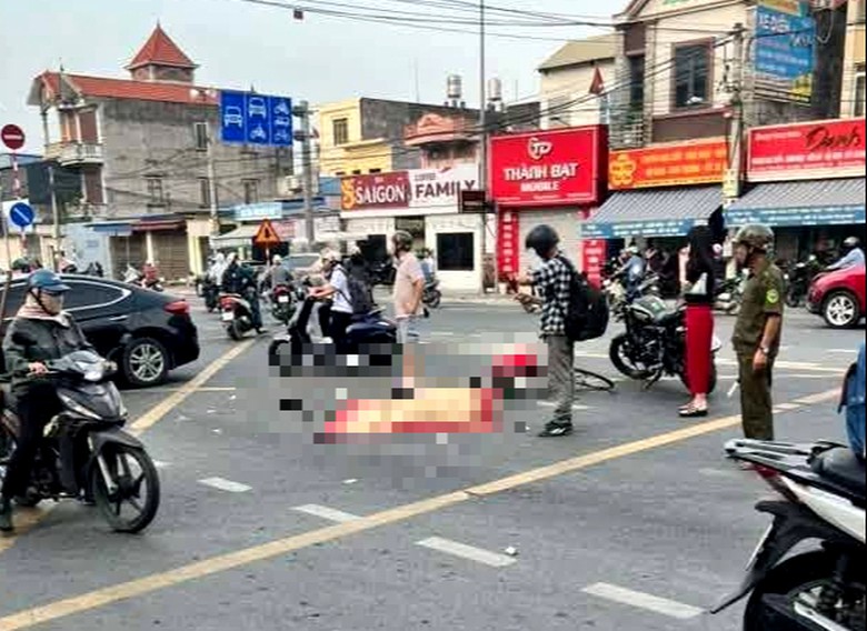 Hải Phòng: Nữ sinh đi xe đạp tử vong thương tâm sau va chạm với xe tải trên quốc lộ 10- Ảnh 1.