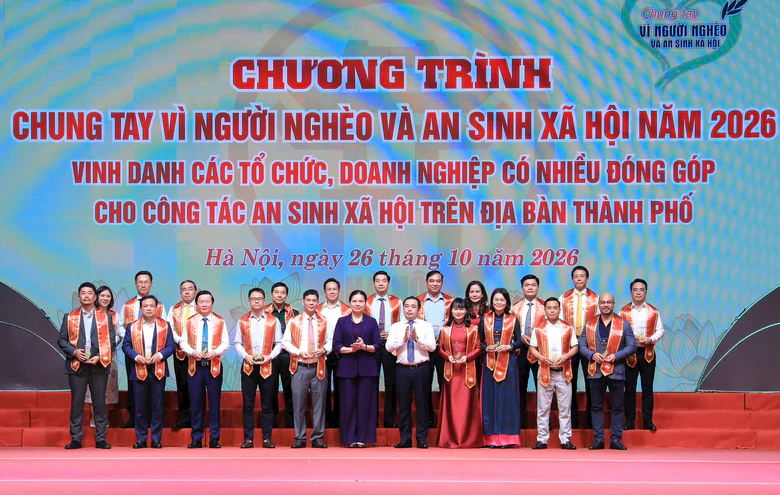 Hà Nội huy động hơn 77 tỷ đồng chung tay vì người nghèo và an sinh xã hội- Ảnh 2.