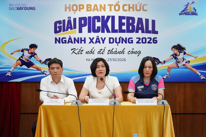 Giải Pickleball ngành Xây dựng 2026: Kết nối để thành công- Ảnh 5.