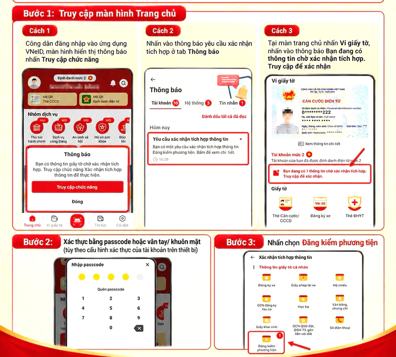 VNeID có thêm thông tin đăng kiểm phương tiện, chủ xe tra cứu như thế nào?- Ảnh 2.