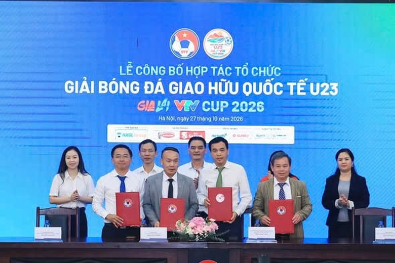 Giải bóng đá giao hữu quốc tế U23 - Gia Lai VTV Cup 2026 diễn ra từ ngày 10 - 14/11- Ảnh 1.