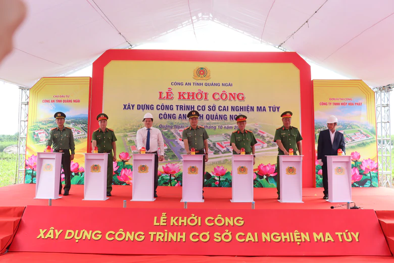 Quảng Ngãi: Khởi công xây dựng cơ sở cai nghiện ma túy rộng 10ha- Ảnh 3.