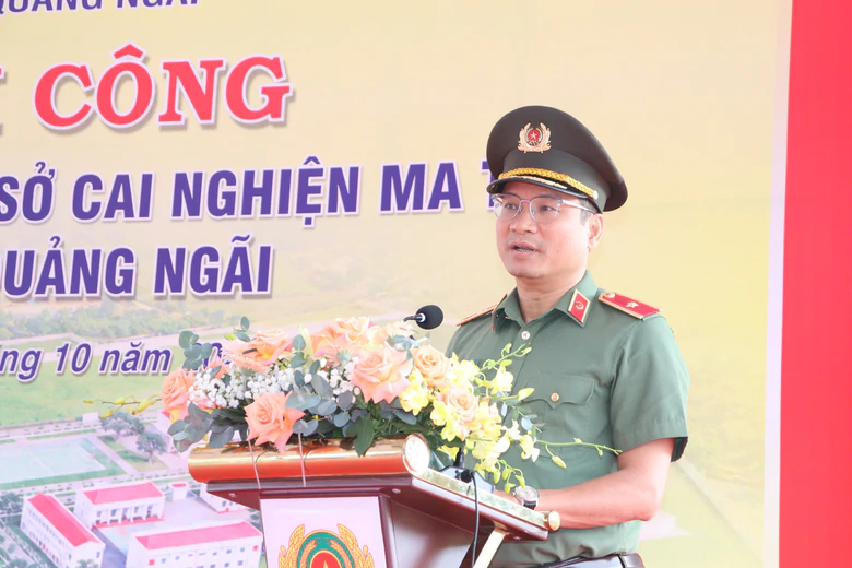 Quảng Ngãi: Khởi công xây dựng cơ sở cai nghiện ma túy rộng 10ha- Ảnh 1.