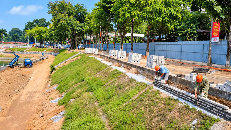 Công viên 70 tỷ đồng ở Lào Cai đặt mục tiêu về đích sớm - Ảnh 5.