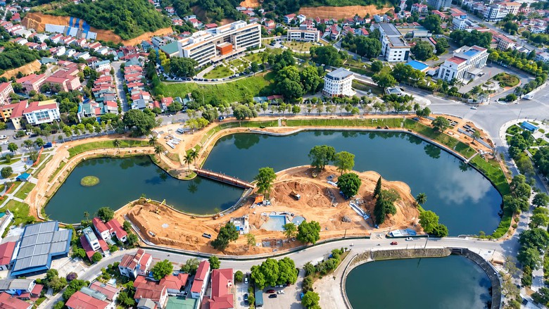 Công viên 70 tỷ đồng ở Lào Cai đặt mục tiêu về đích sớm - Ảnh 6.