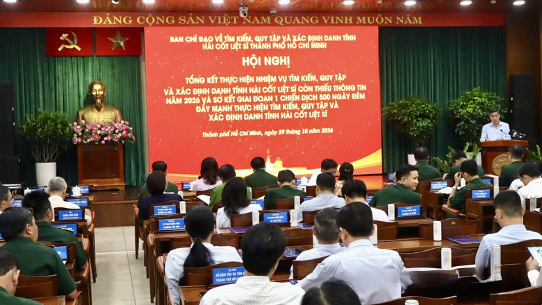 TP.HCM số hóa 100% mộ liệt sĩ đã khai quật, đẩy mạnh chiến dịch 500 ngày đêm- Ảnh 1.