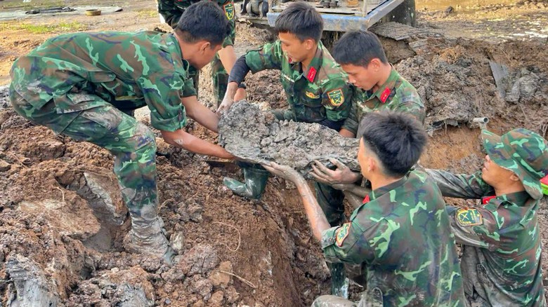 Cà Mau: Tìm thấy thêm 3 hài cốt liệt sĩ tại Nghĩa trang tạm Tân Bằng- Ảnh 2.