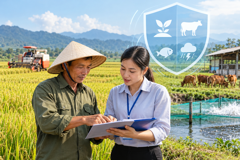 Địa phương chủ động cân đối nguồn hỗ trợ bảo hiểm nông nghiệp - Ảnh 1.