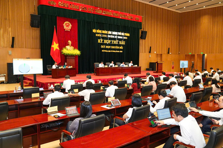 Hải Phòng thông qua  nghị quyết thúc đẩy phát triển kinh tế - xã hội - Ảnh 1.