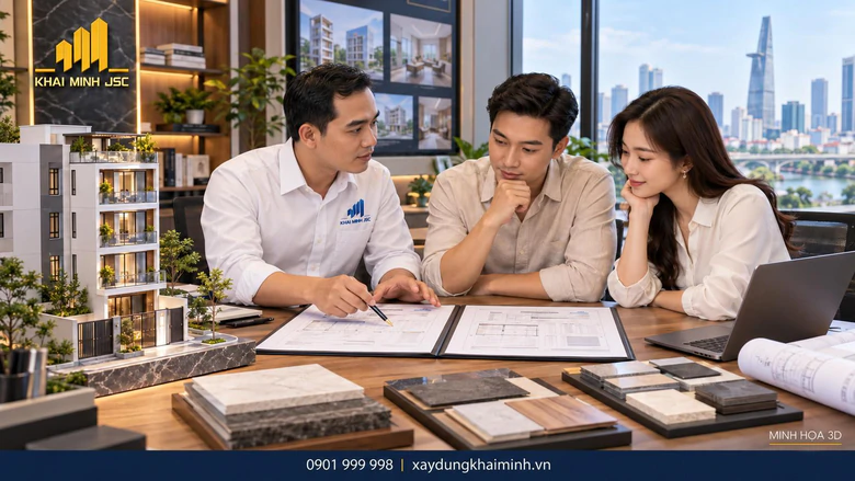 Xây nhà trọn gói tại TP.HCM: Vì sao cùng diện tích, báo giá lại chênh lệch? - Ảnh 1.